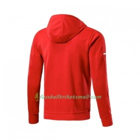 FC Bayern München Hooded Trainingsjacke 2017-18 Rot